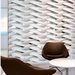 Zephyr - decorative 3D wall partition made of plaster