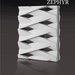 Zephyr - decorative 3D wall partition made of plaster