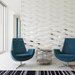 Zephyr - decorative 3D wall partition made of plaster
