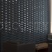 Zephyr - decorative 3D wall partition made of plaster