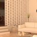 Zephyr - decorative 3D wall partition made of plaster