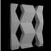Ziggy - decorative 3d plaster partition