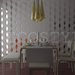 Ziggy - decorative 3d plaster partition