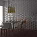 Ziggy - decorative 3d plaster partition